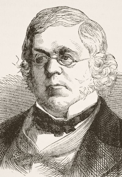 William Makepeace Thackeray, William Hickman Smith Aubrey (1858-1916) „Anglia nemzeti és hazai története” című művéből, London, 1890 körül. alkotó: English School