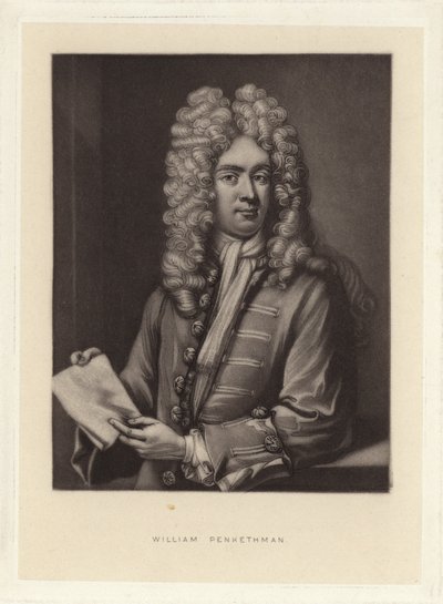 William Penkethman alkotó: English School