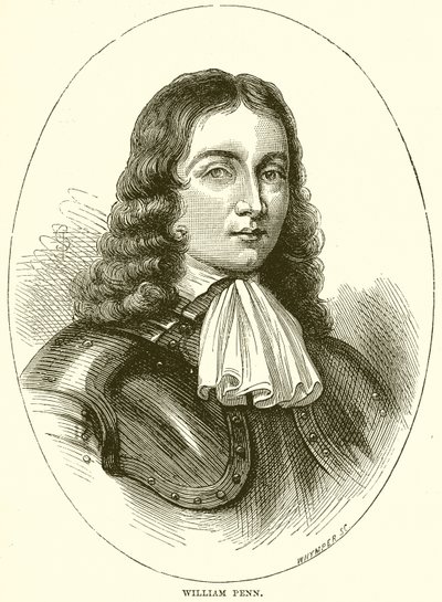 William Penn alkotó: English School