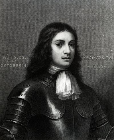 William Penn huszonkét éves, S. A. Schoff nyomat, 1862 (metszet) alkotó: English School