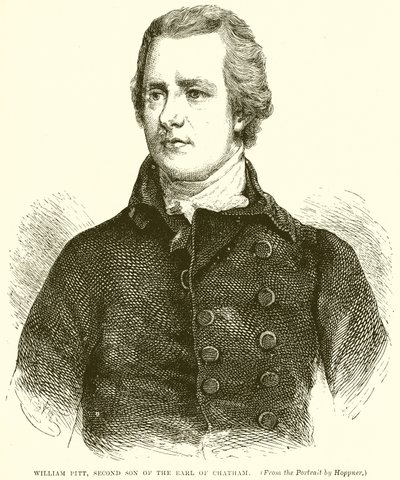 William Pitt, Chatham grófjának második fia alkotó: English School