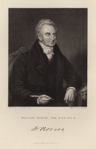William Roscoe alkotó: English School