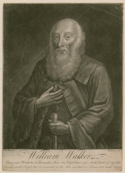 William Walker, 123 évesen, 1613-ban született, 1736-ban halt meg alkotó: English School