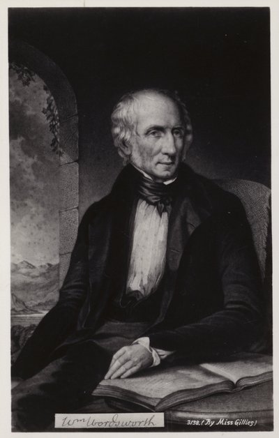 William Wordsworth (1770-1850), angol költő (litho) alkotó: English School