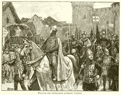 Hódító Vilmos belép Londonba alkotó: English School