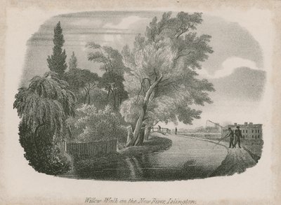 Willow Walk a New River-en, Islington, London alkotó: English School