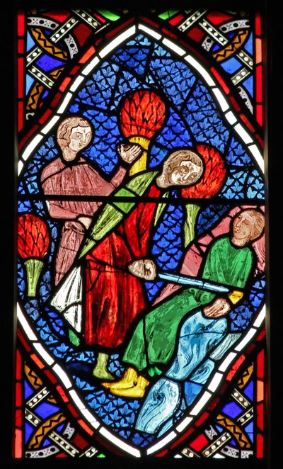 Window Ew Tóbiás felnevelését ábrázolja? alkotó: English School