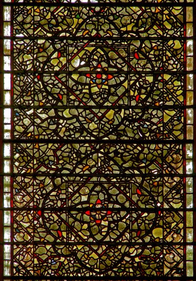 Ablak Five-Sisters grisaille-t ábrázolva alkotó: English School