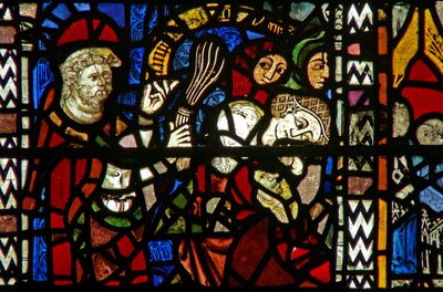 A vezeklés kezelését ábrázoló w38 ablak alkotó: English School