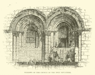 A Szent Sír-templom ablakai alkotó: English School
