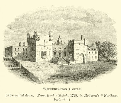 Witherington kastély alkotó: English School