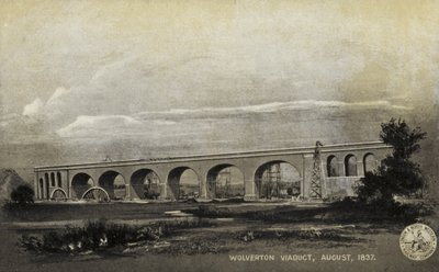 Wolverton viadukt, 1837. augusztus alkotó: English School