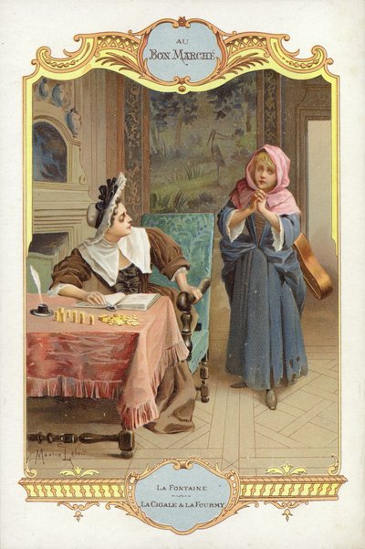 Pénzért könyörgő nő alkotó: English School