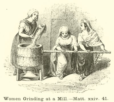 Malomban őrlő nők, Matt, xxiv, 41 alkotó: English School