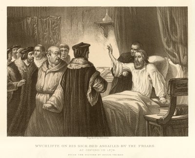 Wyckliffe betegágyán, a testvérek megtámadták alkotó: English School