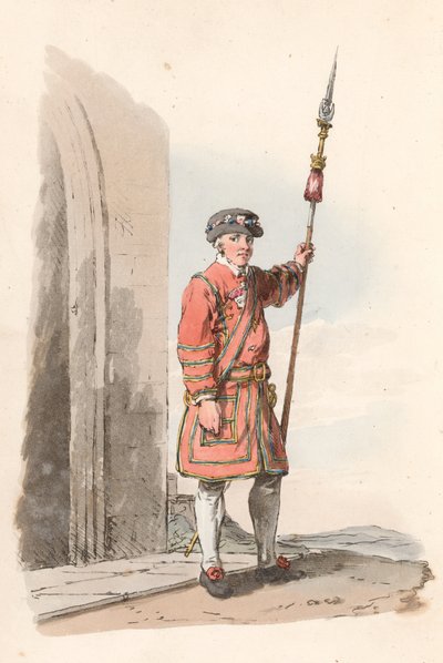 Yeoman az őrségből alkotó: English School