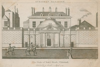 York-ház, Whitehall alkotó: English School