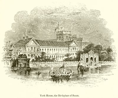 York-ház, Bacon szülőhelye alkotó: English School