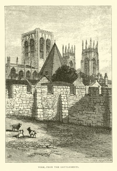 York, Battlementsből alkotó: English School
