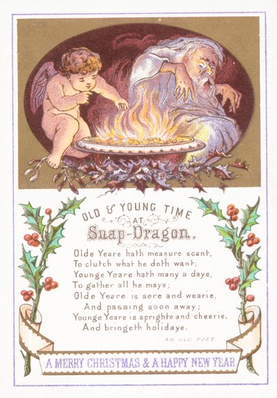 Fiatalok és idősek, karácsonyi kártya alkotó: English School