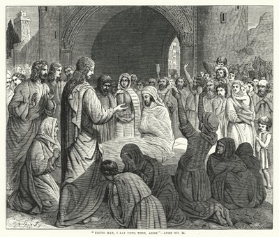 Fiatal ember, mondom néked, kelj fel, Lukács VII alkotó: English School