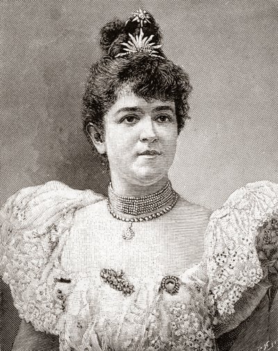 Zelie de Lussan alkotó: English School