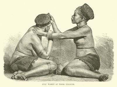 Zulu nők a WC-nél alkotó: English School