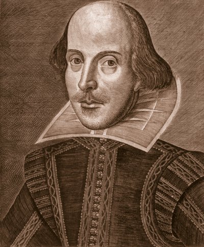 William Shakespeare portréja, Martin Droeshout metszete (1560 körül – 1642 körül), 1623 alkotó: English School English School