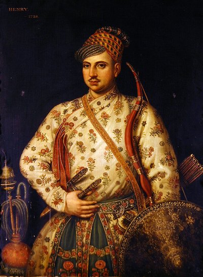 Egy mogul herceg portréja alkotó: Enoch Seeman