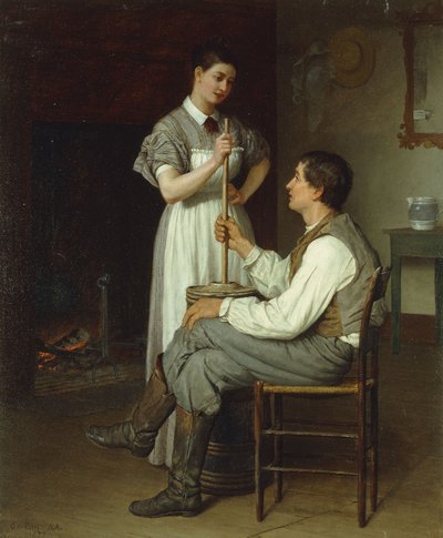 A segítő kéz, 1877 alkotó: Enoch Wood Perry