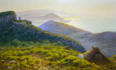 Monte Solaro (Capri) felől alkotó: Enrico Castellaneta