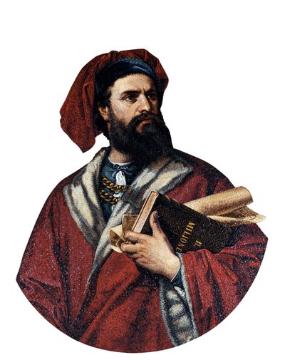 Marco Polo, 1867 alkotó: Enrico Podio