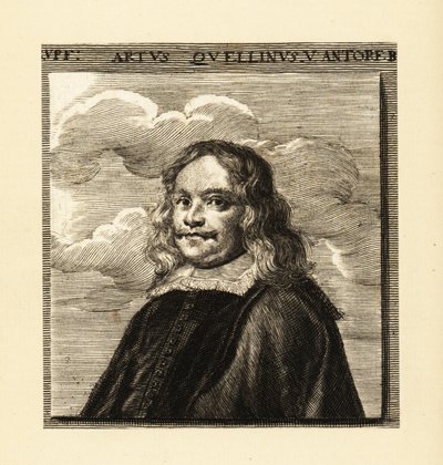 Idősebb Artus Quellinus, flamand szobrász alkotó: Erasmus (after) Quellinus