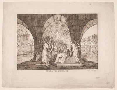 Minos és Voltaire alkotó: Erasmus Cristoffer Karlebye