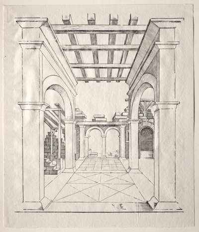 Egy Portico. alkotó: Erhard Schon