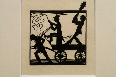 Buta hajtású szarvasmarha alkotó: Eric Gill