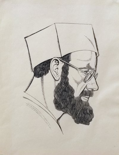 Önarckép alkotó: Eric Gill