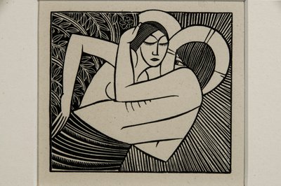 Stay Me With Apples alkotó: Eric Gill