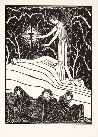 Az agónia a kertben alkotó: Eric Gill