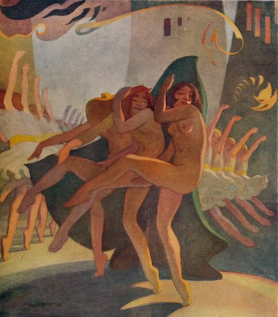 Táncritmus, c1920 alkotó: Eric Harald Macbeth Robertson