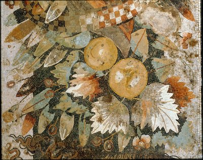 Fesztivál maszkokkal, levelekkel és gyümölcsökkel alkotó: Erich Lessing