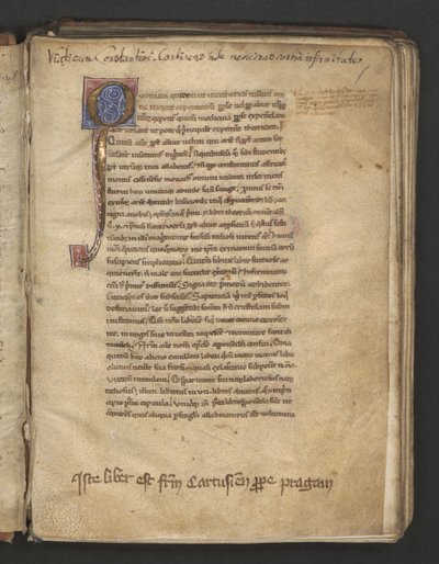 Egész oldal: szöveg és "Q" kezdőbetű alkotó: Erich Lessing