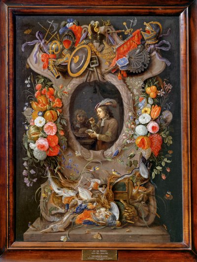 Szappanbuborékok, a Teniers által készített medalion ... alkotó: Erich Lessing