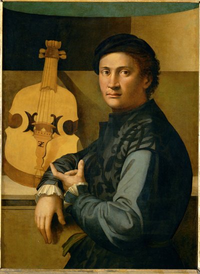 Egy brácsás portréja ... alkotó: Erich Lessing