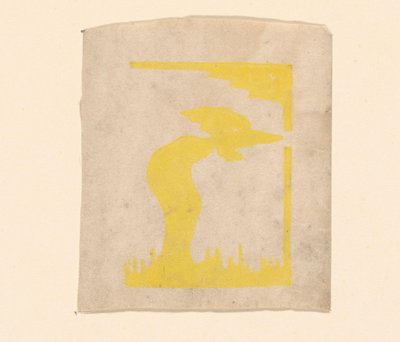 Absztrakt kompozíció alkotó: Erich Wichmann (signed by artist)