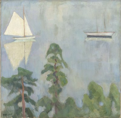 Tükrözés alkotó: Erik Theodor Werenskiold