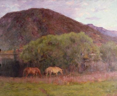 Nyári este Kviteseidnél, 1893 alkotó: Erik Theodor Werenskiold