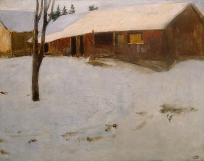 Téli alkotó: Erik Theodor Werenskiold