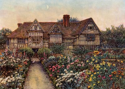 Rumwood Court, Langley, Kent (színes litó) alkotó: Ernest Arthur Rowe