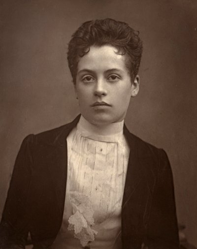 Clo Graves ír író és drámaíró, 1888 alkotó: Ernest Barraud